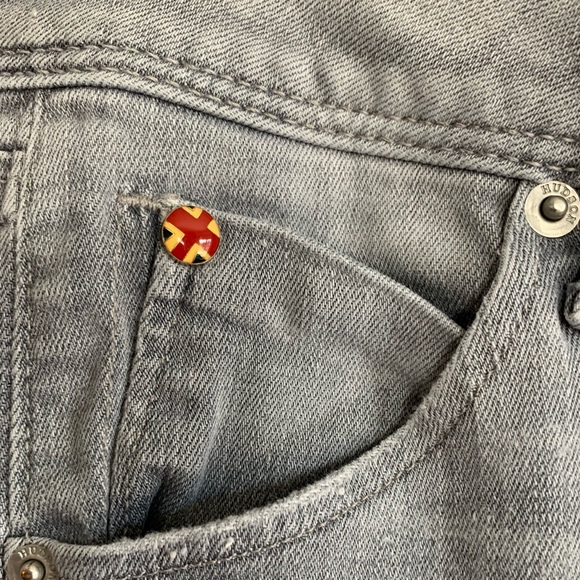 Hudson Double Button Jeans Sz 29 - Picture 5 of 7